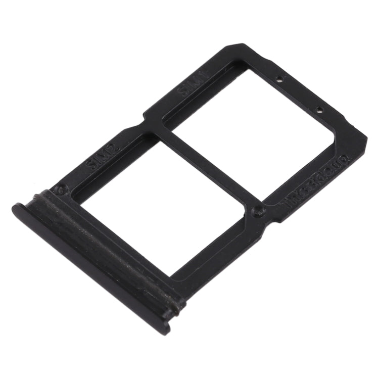 For OnePlus 6 Double SIM Card Tray (Black) - Card Tray by buy2fix | Online Shopping UK | buy2fix