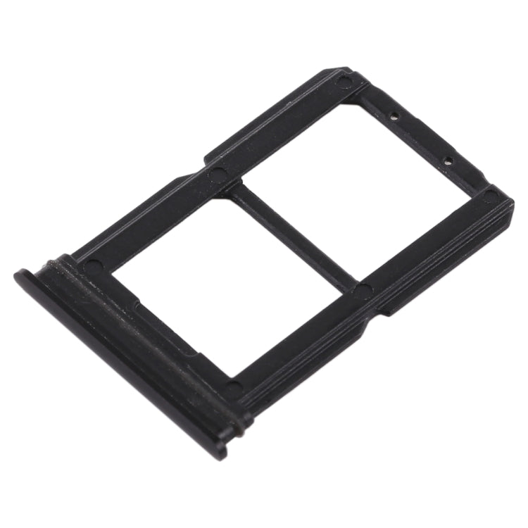 For OnePlus 6 Double SIM Card Tray (Black) - Card Tray by buy2fix | Online Shopping UK | buy2fix
