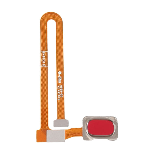 For OnePlus 6 Fingerprint Sensor Flex Cable (Red) - Flex Cable by buy2fix | Online Shopping UK | buy2fix