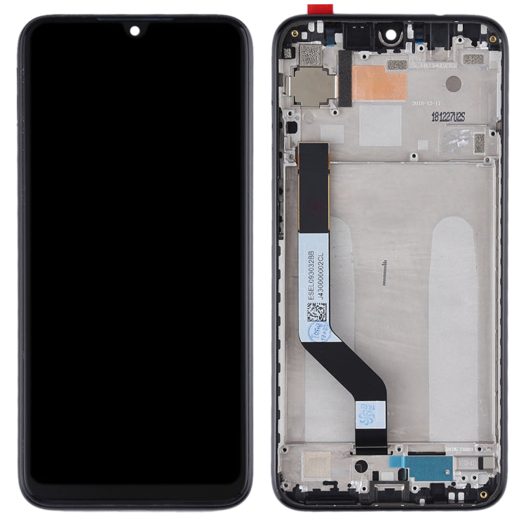 TFT LCD Screen for Xiaomi Redmi Note 7 / Redmi Note 7 Pro Digitizer Full Assembly with Frame(Black) - LCD Screen by buy2fix | Online Shopping UK | buy2fix