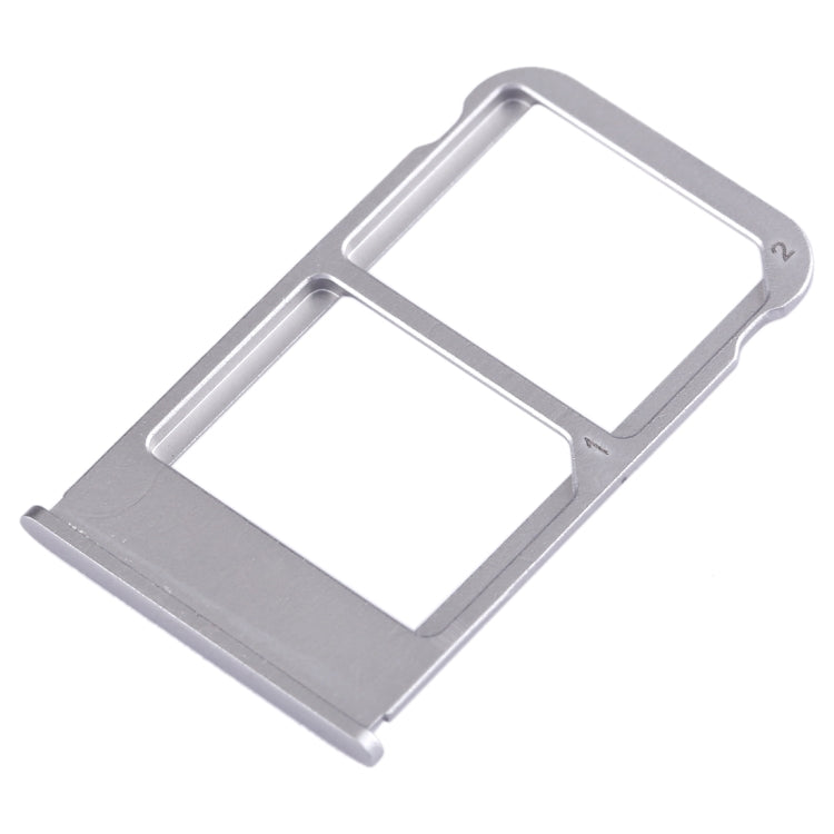 For Meizu 16 Plus SIM Card Tray + SIM Card Tray (Silver) - For Meizu by buy2fix | Online Shopping UK | buy2fix