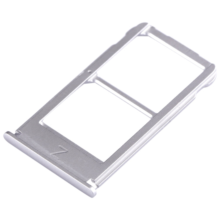 For Meizu 16 Plus SIM Card Tray + SIM Card Tray (Silver) - For Meizu by buy2fix | Online Shopping UK | buy2fix