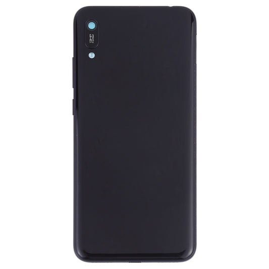 Battery Back Cover with Camera Lens & Side Keys for Huawei Y6 (2019)(Black) - Back Cover by buy2fix | Online Shopping UK | buy2fix