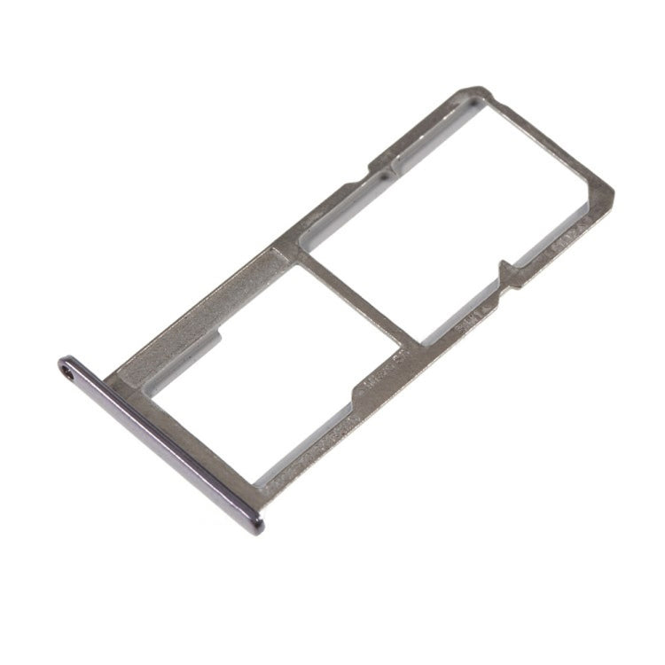 SIM Card Tray + SIM Card Tray + Micro SD Card Tray for Motorola Moto E5 Plus(Black) - Card Socket by buy2fix | Online Shopping UK | buy2fix