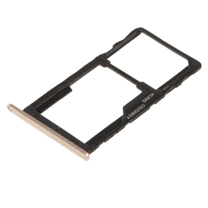 SIM Card Tray + SIM Card Tray / Micro SD Card Tray for Motorola Moto G5S(Gold) - Card Socket by buy2fix | Online Shopping UK | buy2fix
