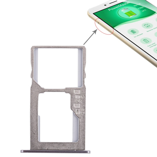 SIM Card Tray + Micro SD Card Tray for Asus Zenfone 3 Max ZC553KL(Black) - Card Tray by buy2fix | Online Shopping UK | buy2fix