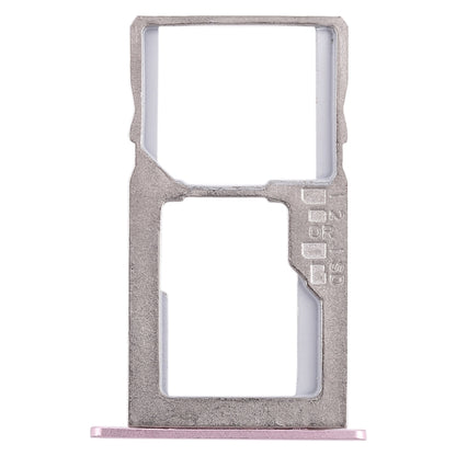 SIM Card Tray + Micro SD Card Tray for Asus Zenfone 3 Max ZC553KL(Pink) - Card Tray by buy2fix | Online Shopping UK | buy2fix