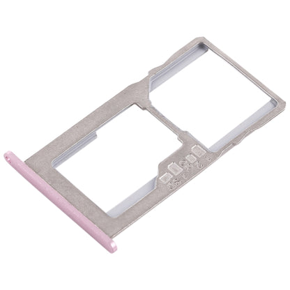SIM Card Tray + Micro SD Card Tray for Asus Zenfone 3 Max ZC553KL(Pink) - Card Tray by buy2fix | Online Shopping UK | buy2fix