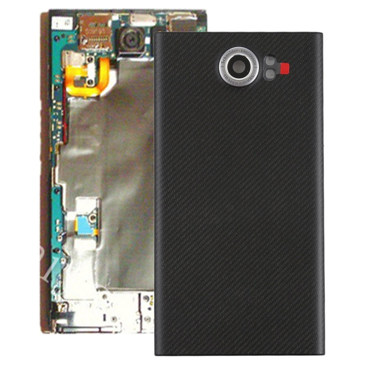 Back Cover with Camera Lens for Blackberry Priv (US Version)(Black) - For BlackBerry by buy2fix | Online Shopping UK | buy2fix