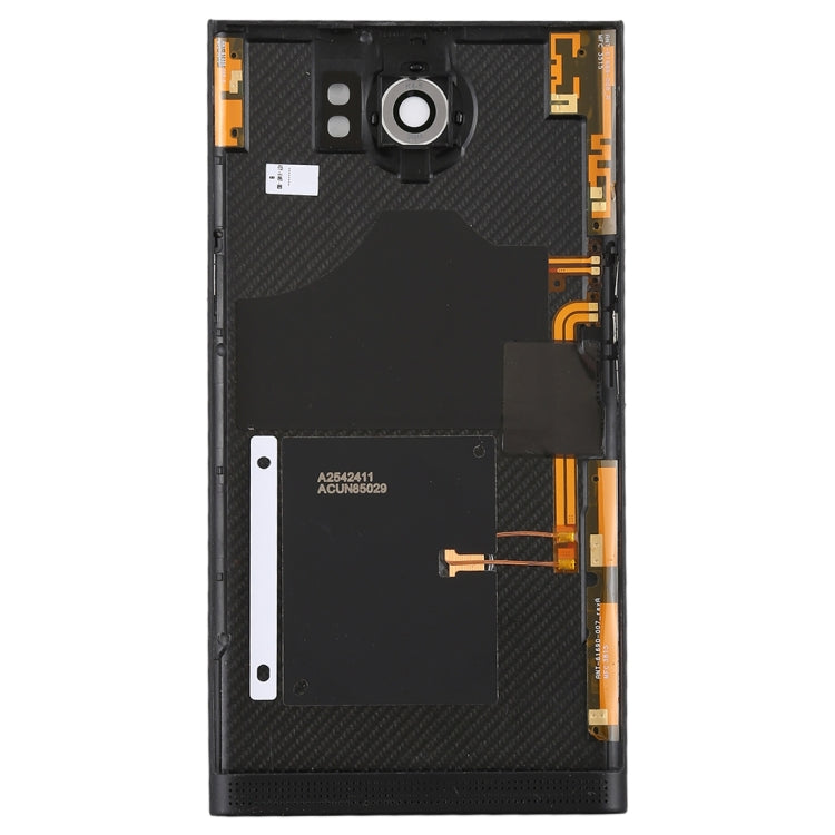 Back Cover with Camera Lens for Blackberry Priv (US Version)(Black) - For BlackBerry by buy2fix | Online Shopping UK | buy2fix