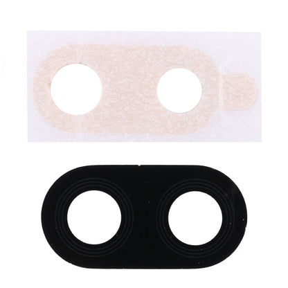 For Galaxy C8 / C710 10pcs Back Camera Lens Cover with Sticker (Black) - Camera Series by buy2fix | Online Shopping UK | buy2fix