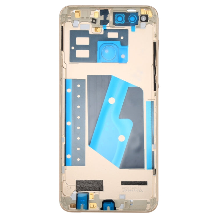 For Huawei Honor Play 7X Back Cover(Gold) - Back Cover by buy2fix | Online Shopping UK | buy2fix