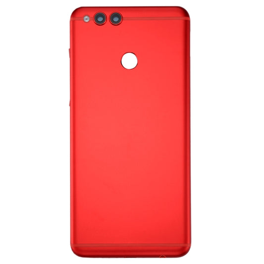 For Huawei Honor Play 7X Back Cover(Red) - Back Cover by buy2fix | Online Shopping UK | buy2fix