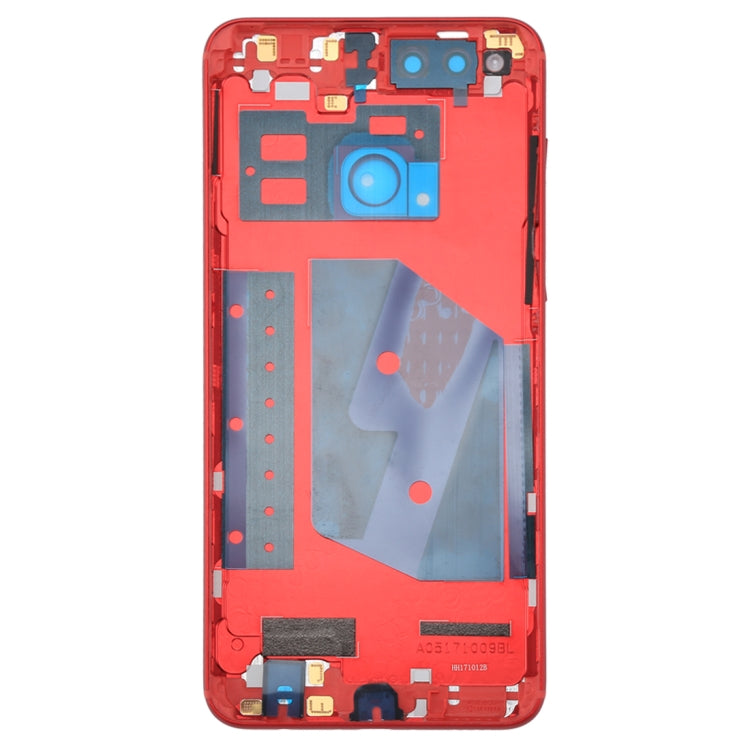 For Huawei Honor Play 7X Back Cover(Red) - Back Cover by buy2fix | Online Shopping UK | buy2fix