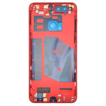 For Huawei Honor Play 7X Back Cover(Red) - Back Cover by buy2fix | Online Shopping UK | buy2fix