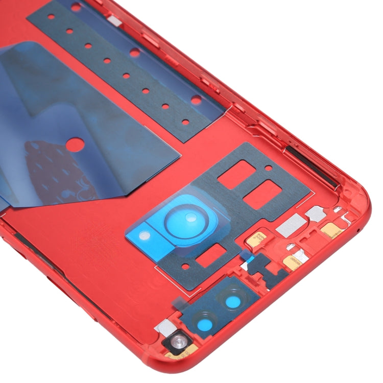 For Huawei Honor Play 7X Back Cover(Red) - Back Cover by buy2fix | Online Shopping UK | buy2fix