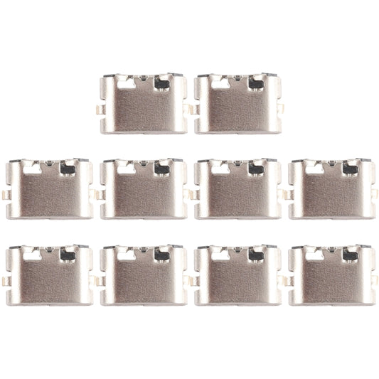 10 PCS Charging Port Connector for Xiaomi Redmi 4 - Tail Connector by buy2fix | Online Shopping UK | buy2fix