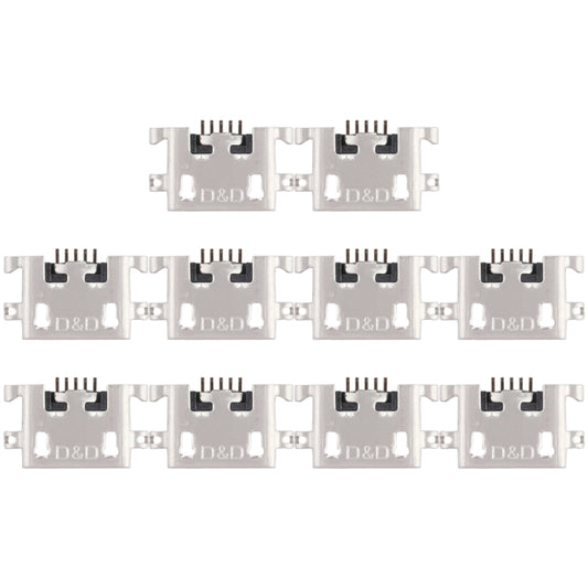 10 PCS Charging Port Connector for Xiaomi Redmi Note 3 / Redmi 6 / Redmi 6A - Tail Connector by buy2fix | Online Shopping UK | buy2fix