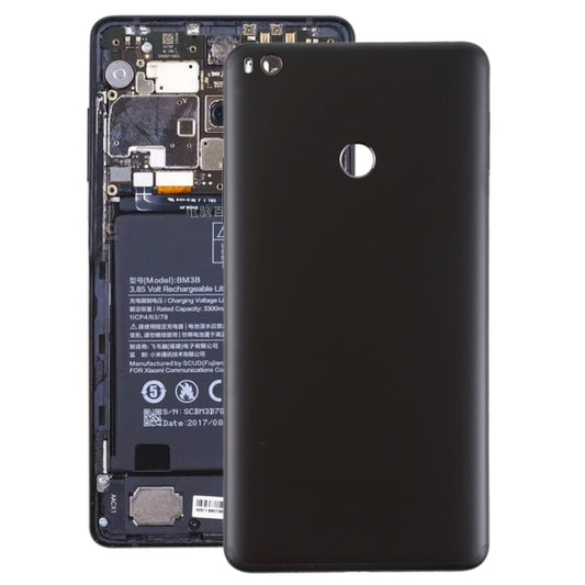 Battery Back Cover for Xiaomi Mi Max 2 (Black) - Back Cover by buy2fix | Online Shopping UK | buy2fix