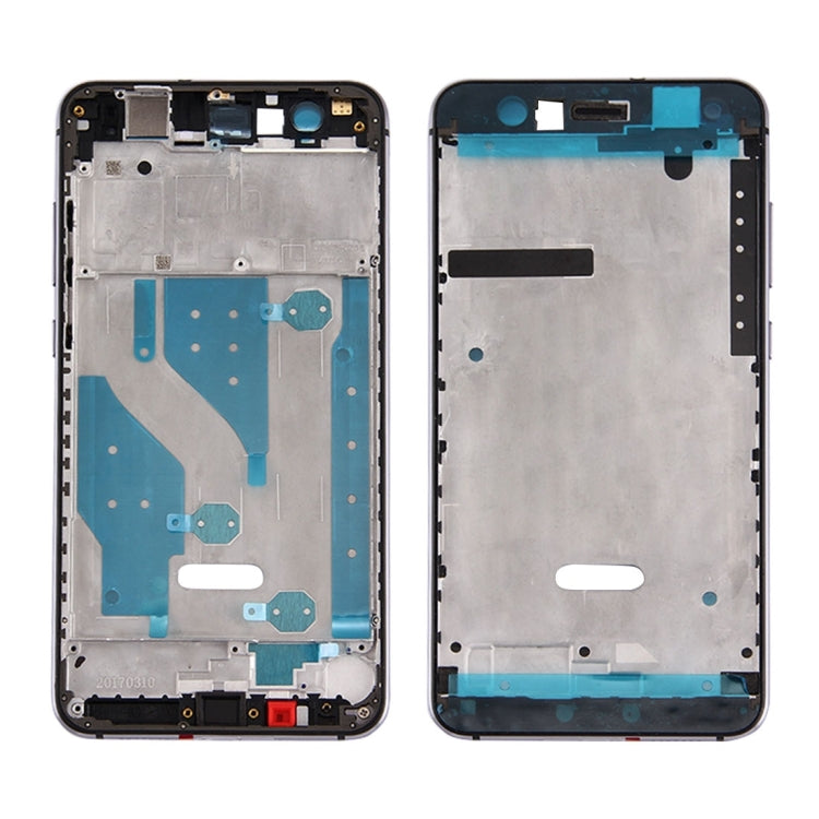 For Huawei nova Lite Front Housing LCD Frame Bezel Plate(Black) - Full Housing Cover by buy2fix | Online Shopping UK | buy2fix