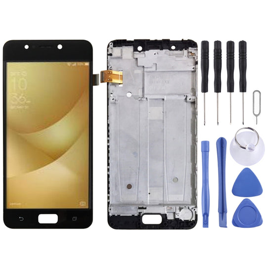 Écran LCD et numériseur Assemblage complet avec cadre pour Asus Zenfone 4 Max ZC520KL X00HD (Noir)