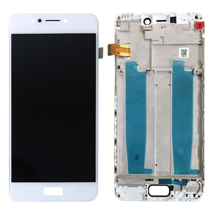 OEM LCD Screen for Asus Zenfone 4 Max ZC520KL X00HD Digitizer Full Assembly with Frame（White) - LCD Screen by buy2fix | Online Shopping UK | buy2fix