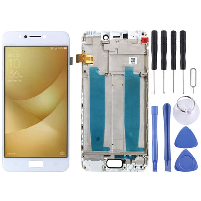 OEM LCD Screen for Asus Zenfone 4 Max ZC520KL X00HD Digitizer Full Assembly with Frame（White) - LCD Screen by buy2fix | Online Shopping UK | buy2fix