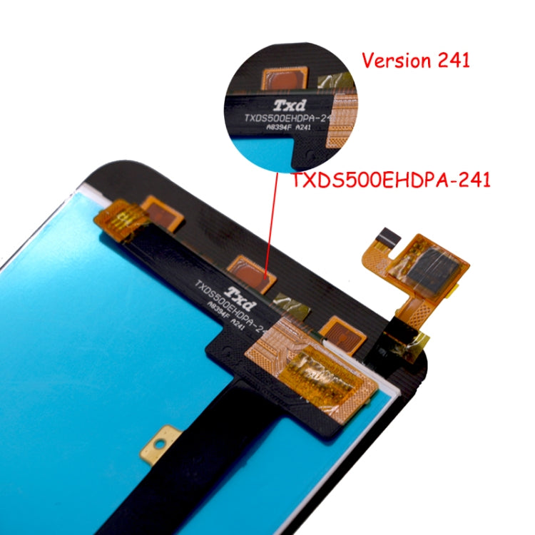 OEM LCD Screen for ZTE Blade A610 A610C with Digitizer Full Assembly (Black) - For ZTE by buy2fix | Online Shopping UK | buy2fix