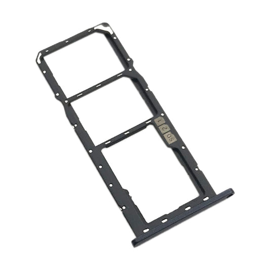 SIM Card Tray + SIM Card Tray + Micro SD Card Tray for Asus Zenfone Max M2 ZB633KL(Black) - Card Tray by buy2fix | Online Shopping UK | buy2fix