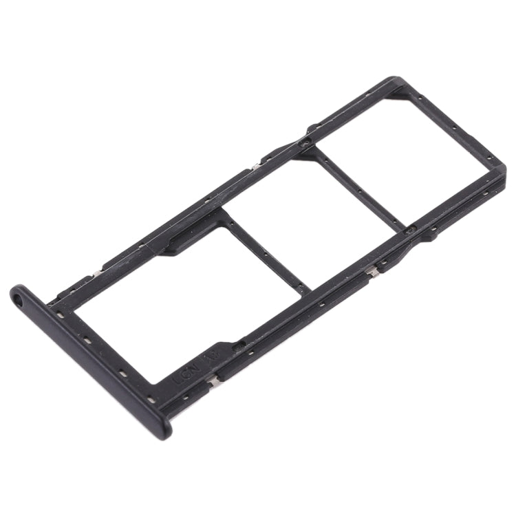 SIM Card Tray + Micro SD Card Tray for Huawei Honor 8C (Black) by buy2fix