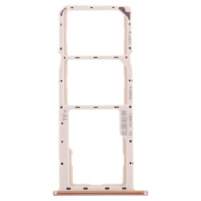 SIM Card Tray + Micro SD Card Tray for Huawei Honor 8C (Gold) - Card Tray by buy2fix | Online Shopping UK | buy2fix
