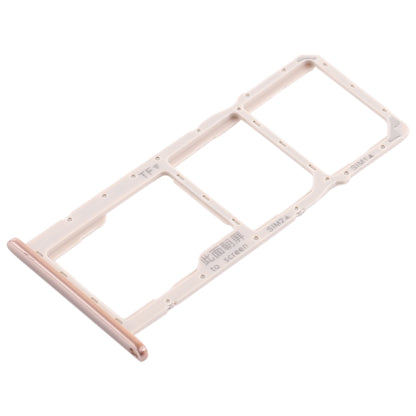 SIM Card Tray + Micro SD Card Tray for Huawei Honor 8C (Gold) - Card Tray by buy2fix | Online Shopping UK | buy2fix