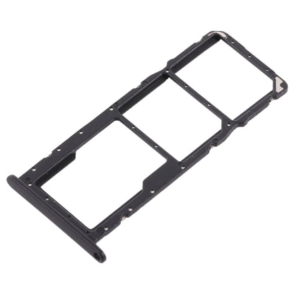 SIM Card Tray + Micro SD Card Tray for Huawei Honor 8X (Black) - Card Socket by buy2fix | Online Shopping UK | buy2fix