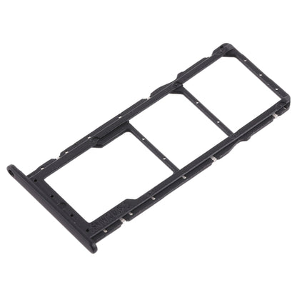 SIM Card Tray + Micro SD Card Tray for Huawei Honor 8X (Black) - Card Socket by buy2fix | Online Shopping UK | buy2fix