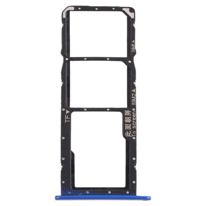 SIM Card Tray + Micro SD Card Tray for Huawei Honor 8X (Blue) by buy2fix