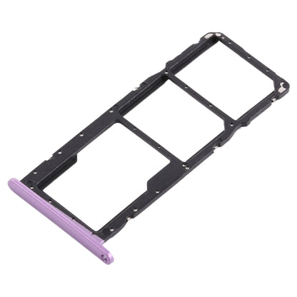 SIM Card Tray + Micro SD Card Tray for Huawei Honor 8X (Purple) by buy2fix