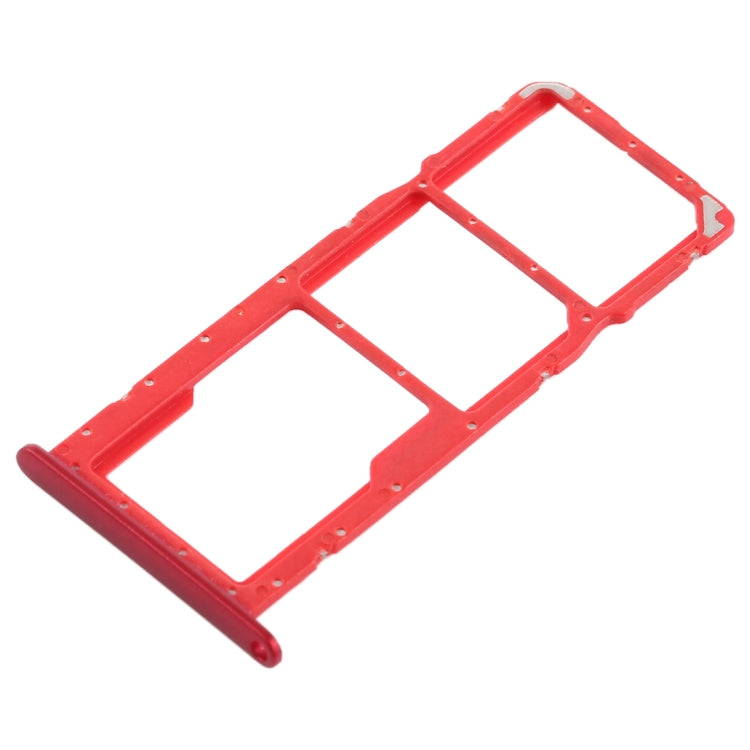 SIM Card Tray + Micro SD Card Tray for Huawei Honor 8X (Red) by buy2fix