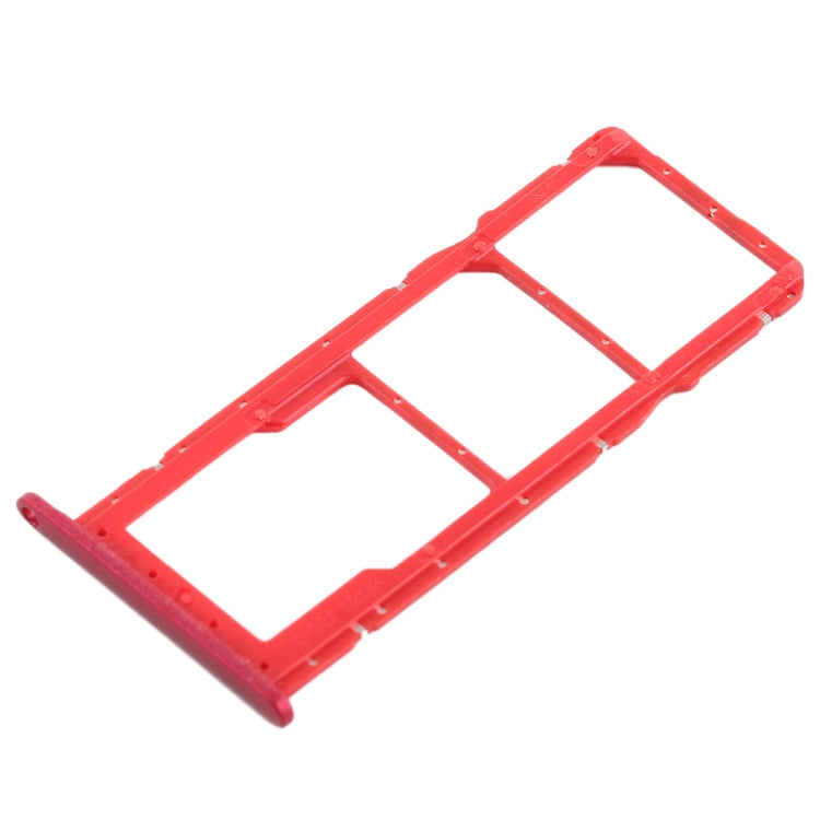 SIM Card Tray + Micro SD Card Tray for Huawei Honor 8X (Red) by buy2fix