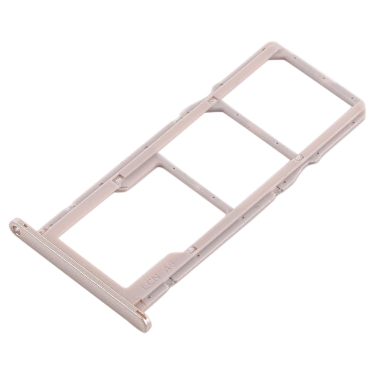 SIM Card Tray + Micro SD Card Tray for Huawei Y5 Prime (2018) / Honor Play 7 (Gold) by buy2fix