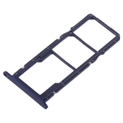 SIM Card Tray + Micro SD Card Tray for Huawei Y5 Prime (2018) / Honor Play 7 (Blue) by buy2fix