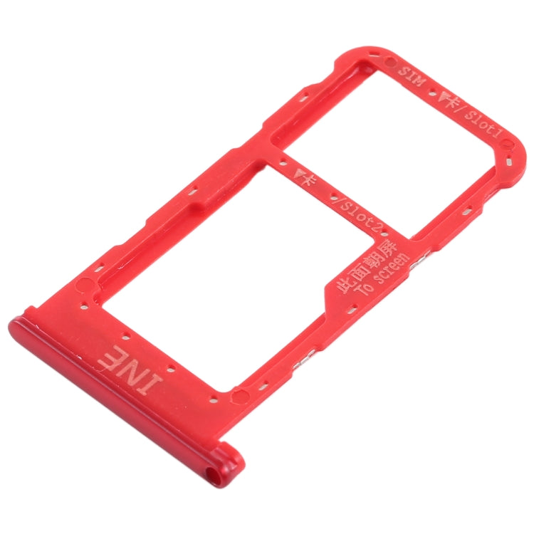 SIM Card Tray for Huawei P smart + / Nova 3i(Red) by buy2fix