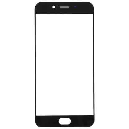 For OPPO R9s Front Screen Outer Glass Lens (Black) - Outer Glass Lens by buy2fix | Online Shopping UK | buy2fix