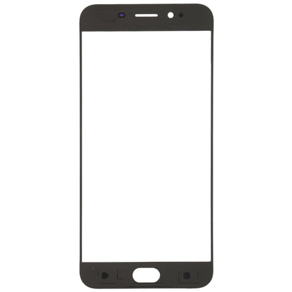 For OPPO R9s Front Screen Outer Glass Lens (Black) - Outer Glass Lens by buy2fix | Online Shopping UK | buy2fix