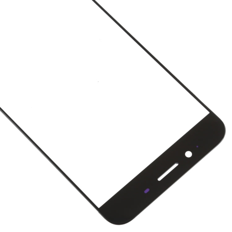 For OPPO R9s Front Screen Outer Glass Lens (Black) - Outer Glass Lens by buy2fix | Online Shopping UK | buy2fix