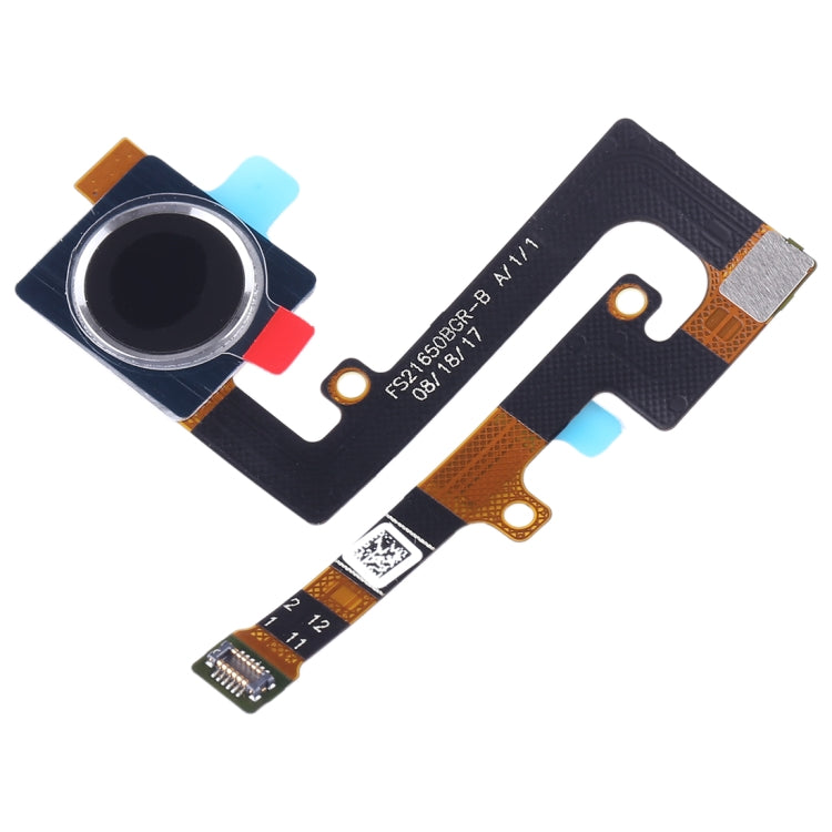 Fingerprint Sensor Flex Cable for Nokia 7.1 / TA-1085 (Black) - Flex Cable by buy2fix | Online Shopping UK | buy2fix