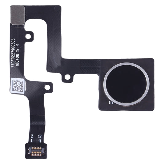Fingerprint Sensor Flex Cable for Nokia X7 / 8.1 / 7.1 Plus / TA-1131 (Black) - Flex Cable by buy2fix | Online Shopping UK | buy2fix