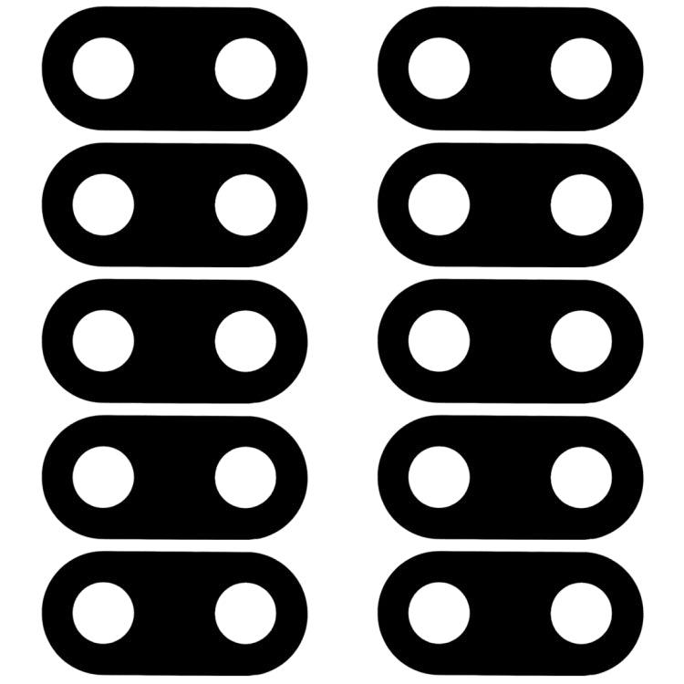 For Vivo Y97 10pcs Back Camera Lens - Camera Parts by buy2fix | Online Shopping UK | buy2fix