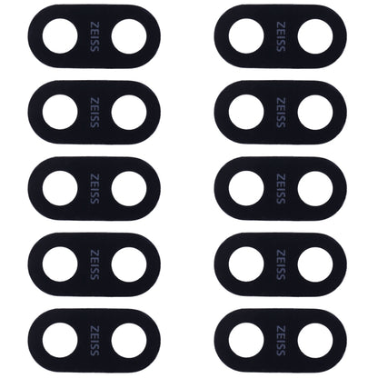 10 PCS Back Camera Lens for Nokia 7 Plus / E9 Plus - Camera by buy2fix | Online Shopping UK | buy2fix