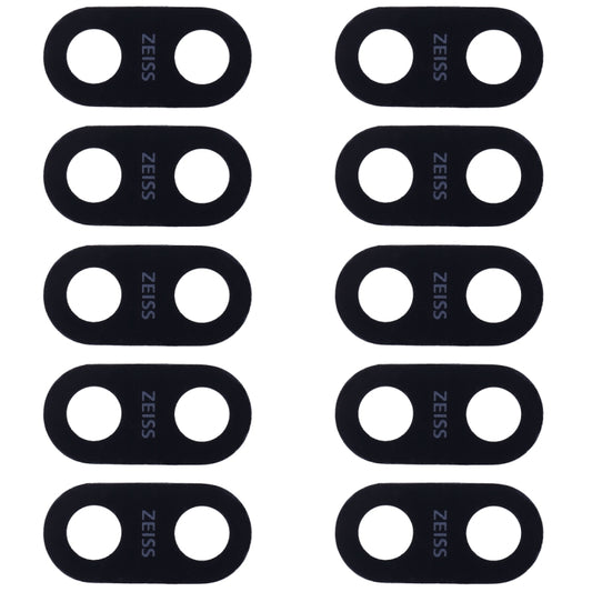 10 PCS Back Camera Lens for Nokia 7 Plus / E9 Plus - Camera by buy2fix | Online Shopping UK | buy2fix