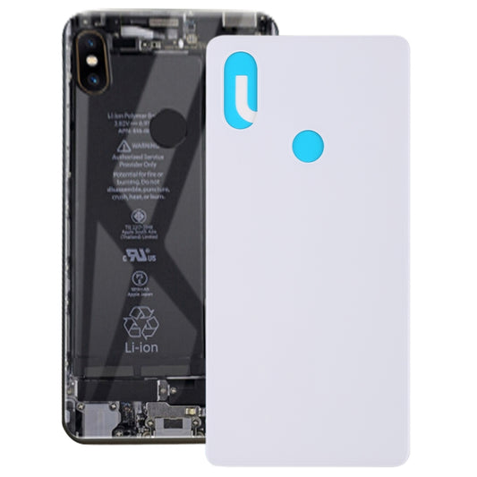 Back Cover for Xiaomi Mi 8 SE(White) - Back Cover by buy2fix | Online Shopping UK | buy2fix